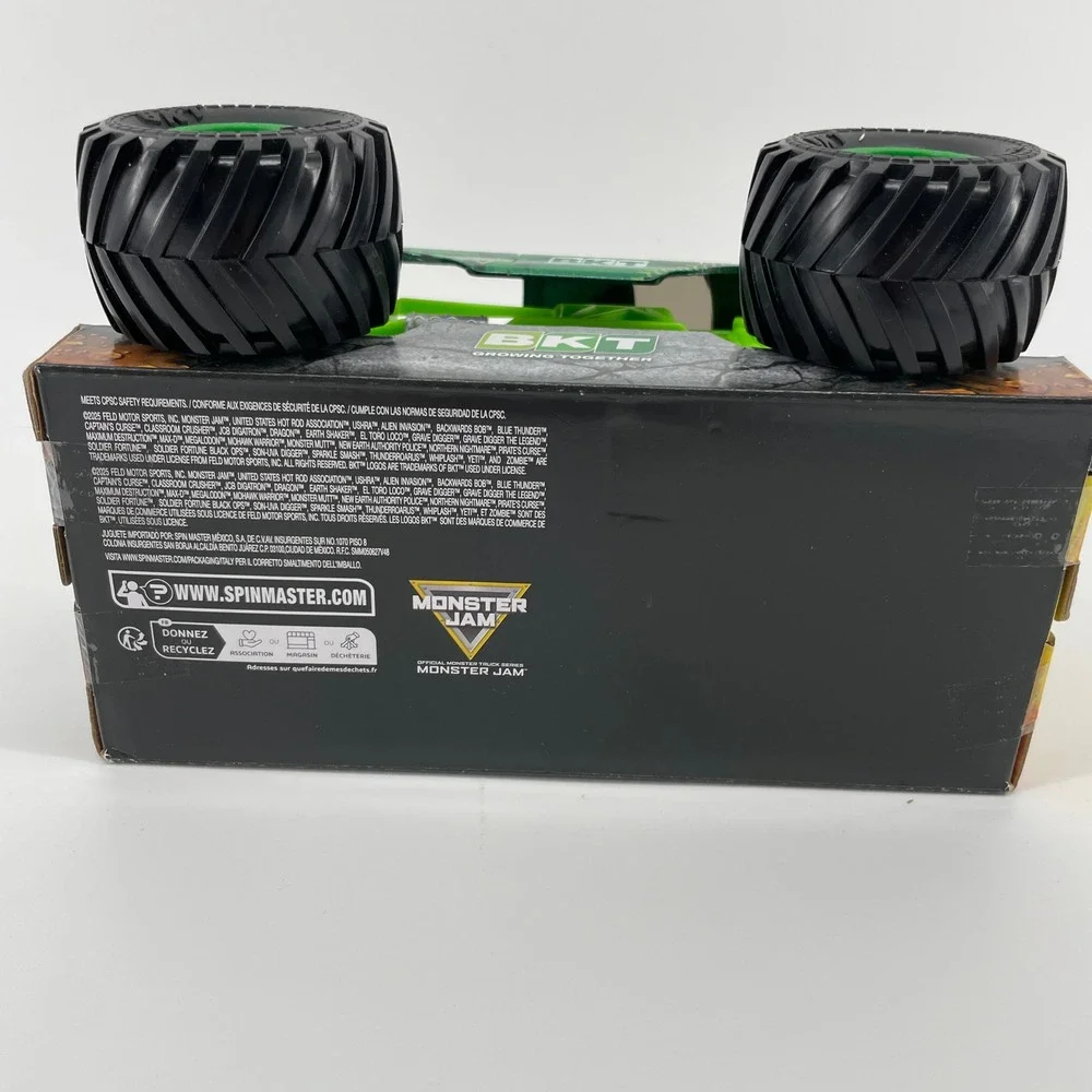 Monster Jam BKT‎ Growing Together 1:24 Truck Toy Green Black 2025 Spin Master